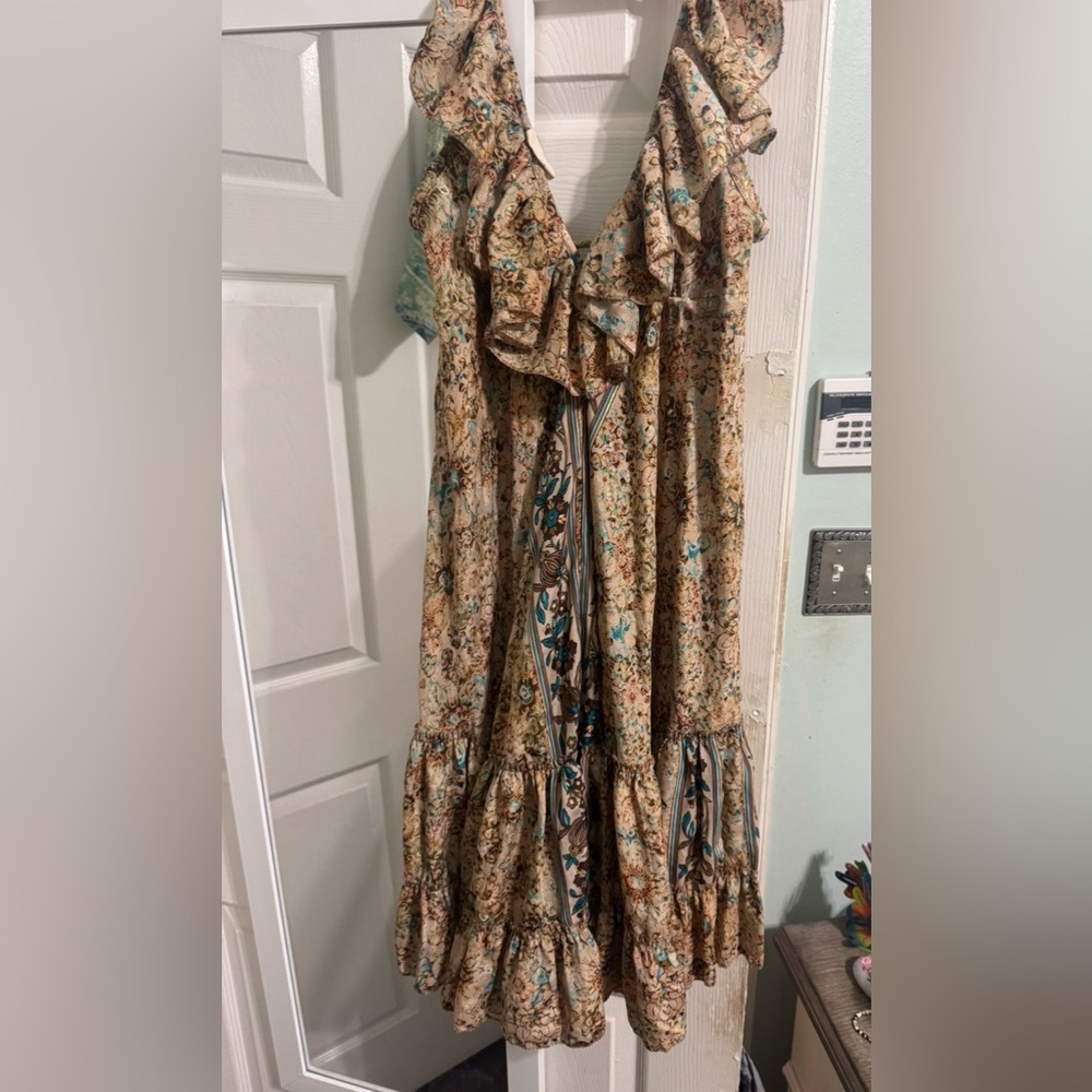 Floral Ruffle Dress
